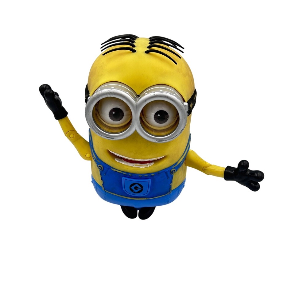 Despicable Me Talking Dave Minions Figure 8"‎ Funny Interactive Sound Toy